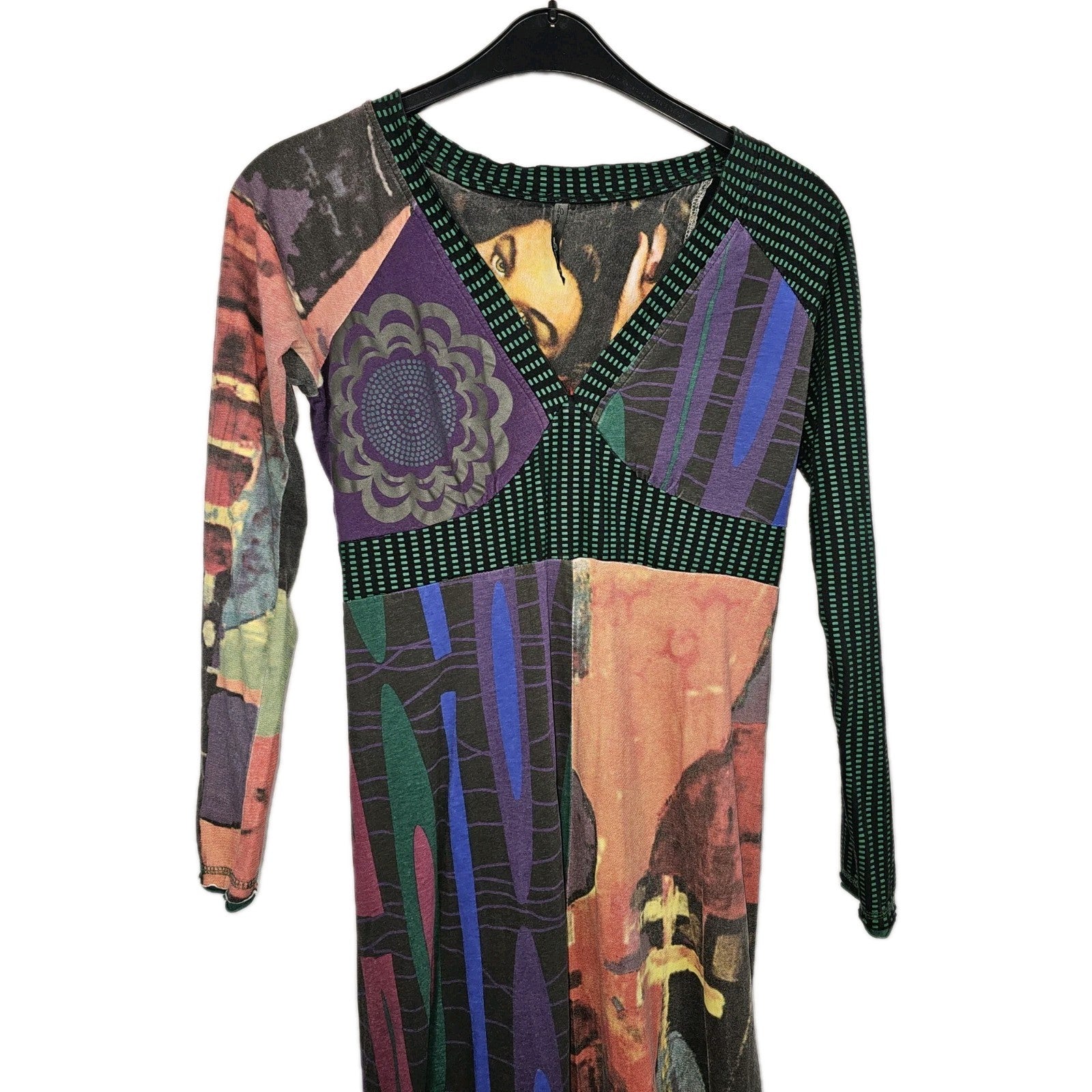 EK7994 Damen Kleid von Love&Love, Mehrfarbig, Gr. M/L1