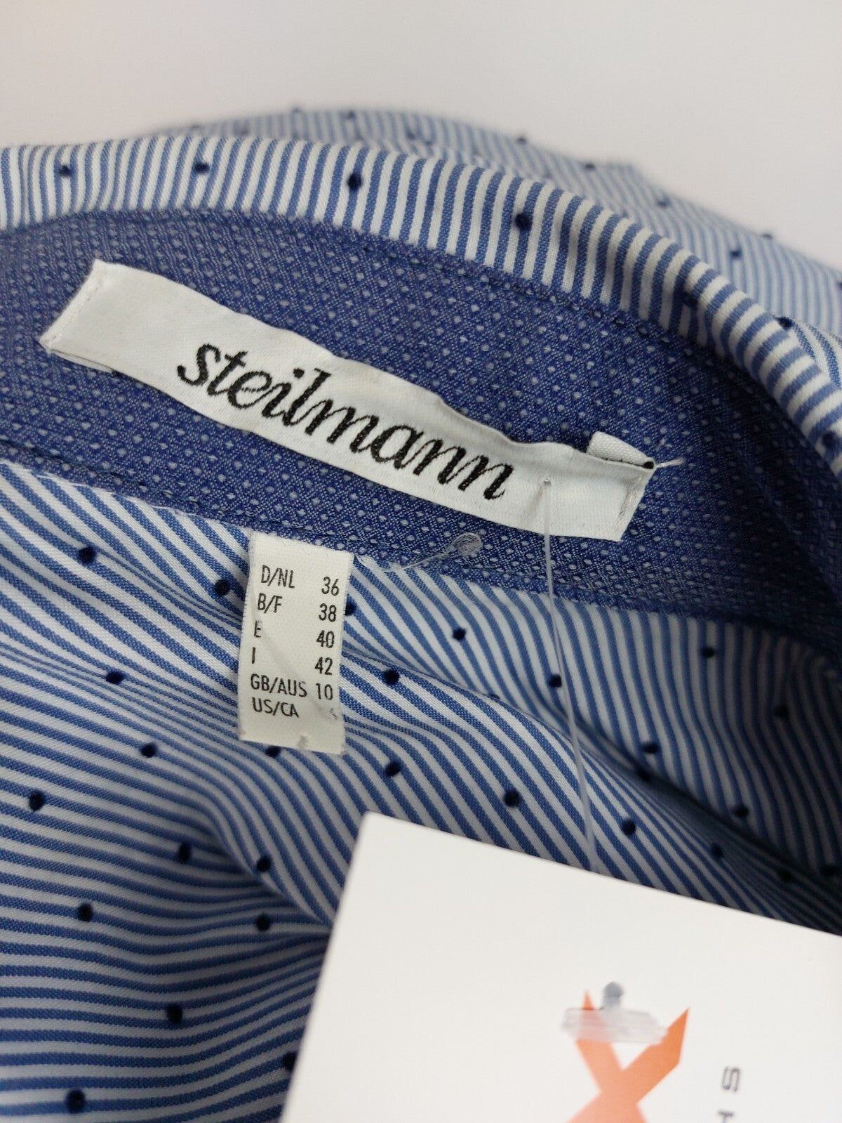 EK4885 Damen Bluse von Steilmann, blau, Gr. 368