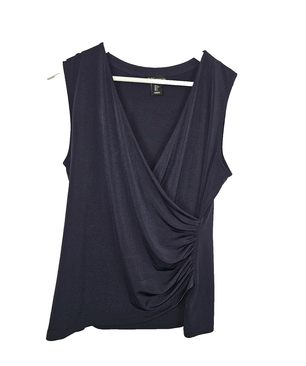 EK7765 Damen Bluse von Jny, Blau, Gr.L0
