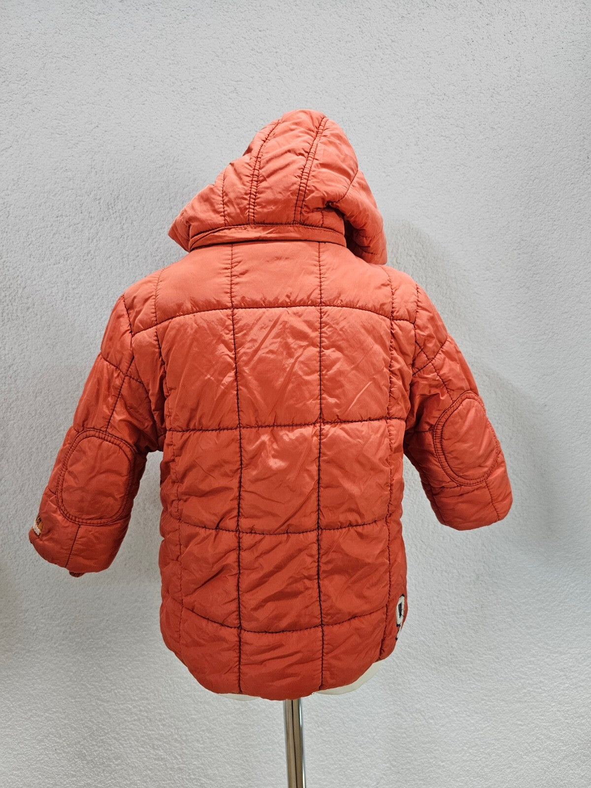 EK4807 Jungen Winterjacke von s.Oliver, orange, Gr.92/986