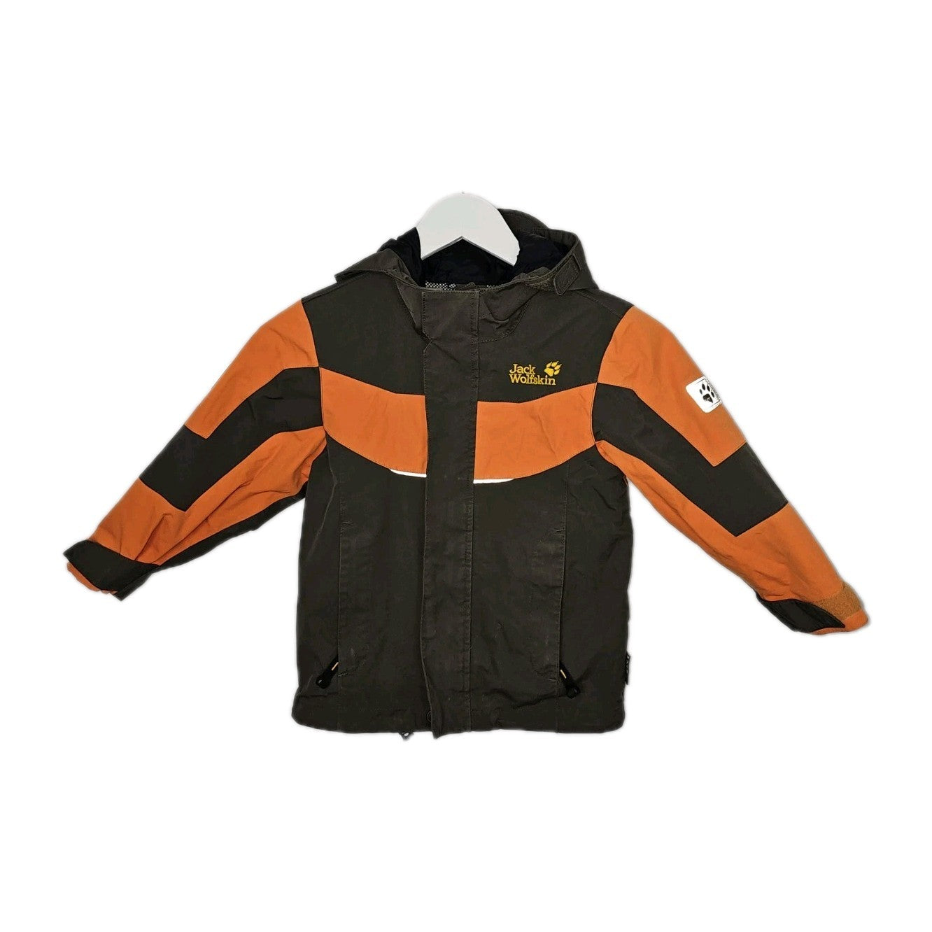 EK8731 Kinder Windjacke von Jack Wolfskin, Mehrfarbig, Gr. 1040
