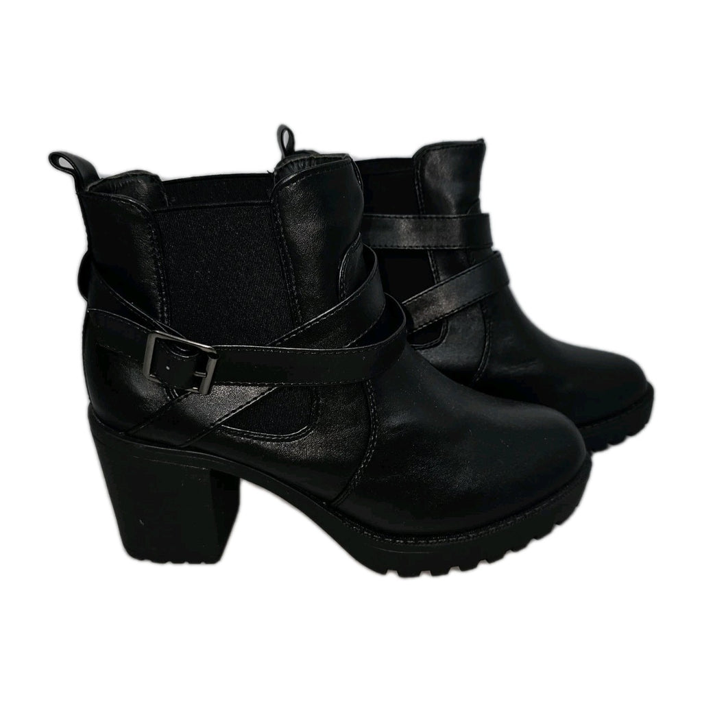 ES790 Damen Stiefelette von Rainbow, schwarz, Gr.391
