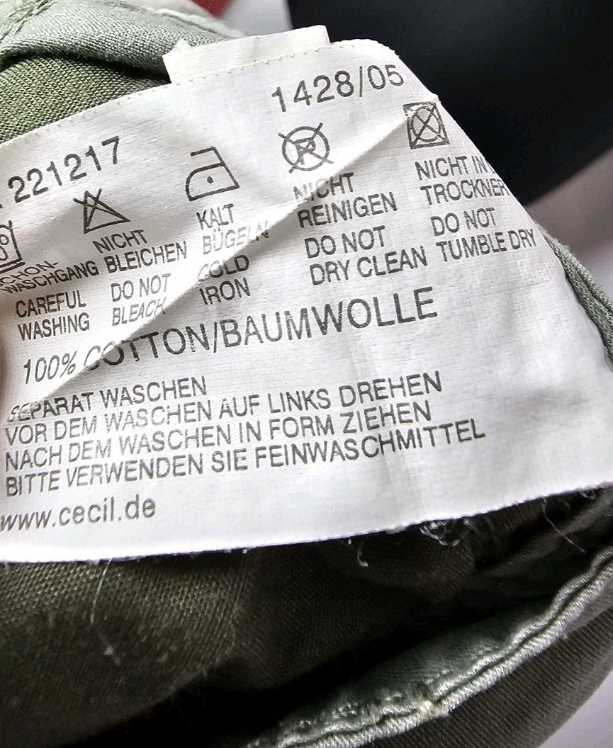 EK961 Damen Rock von Cecil, Grün, Gr. 336