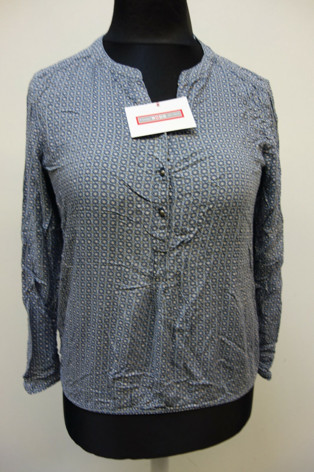 EK1418 Damen Bluse von s.Oliver, blau, Gr. 400