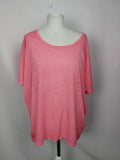 EK4823 Damen T-Shirt von s.Oliver, oversize, rosa, Gr. 360