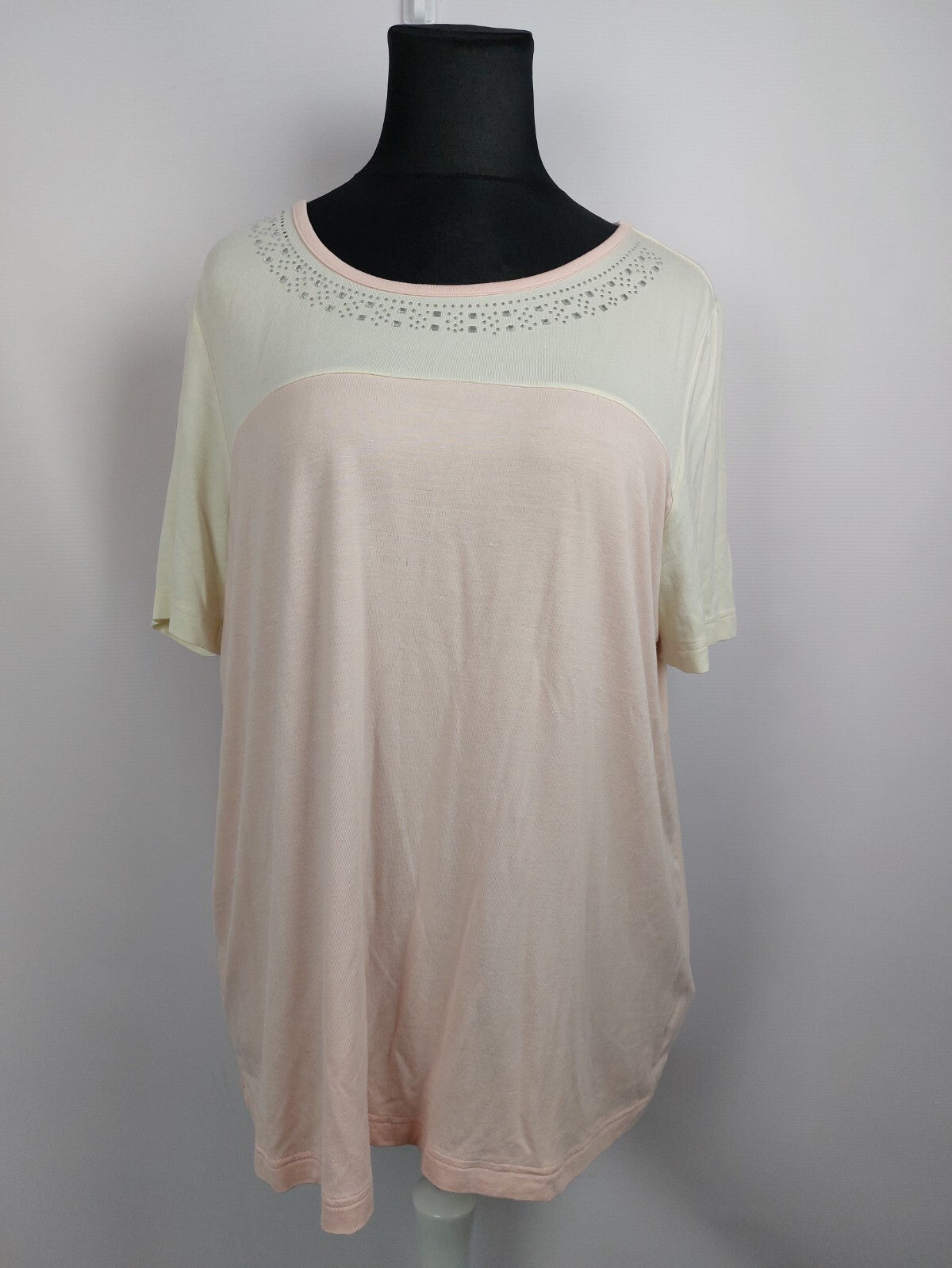 EK0160 Damen T-Shirt von Paola, beige/rosa, Gr. 520