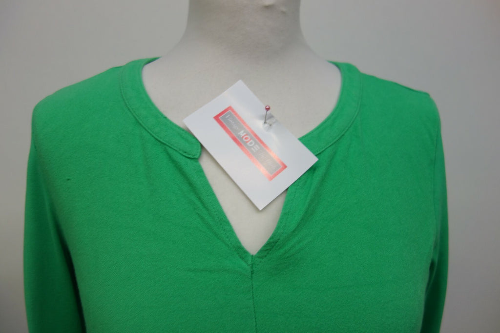 EK0507 Damen Langarmshirt von Street One, grün, Gr. M1