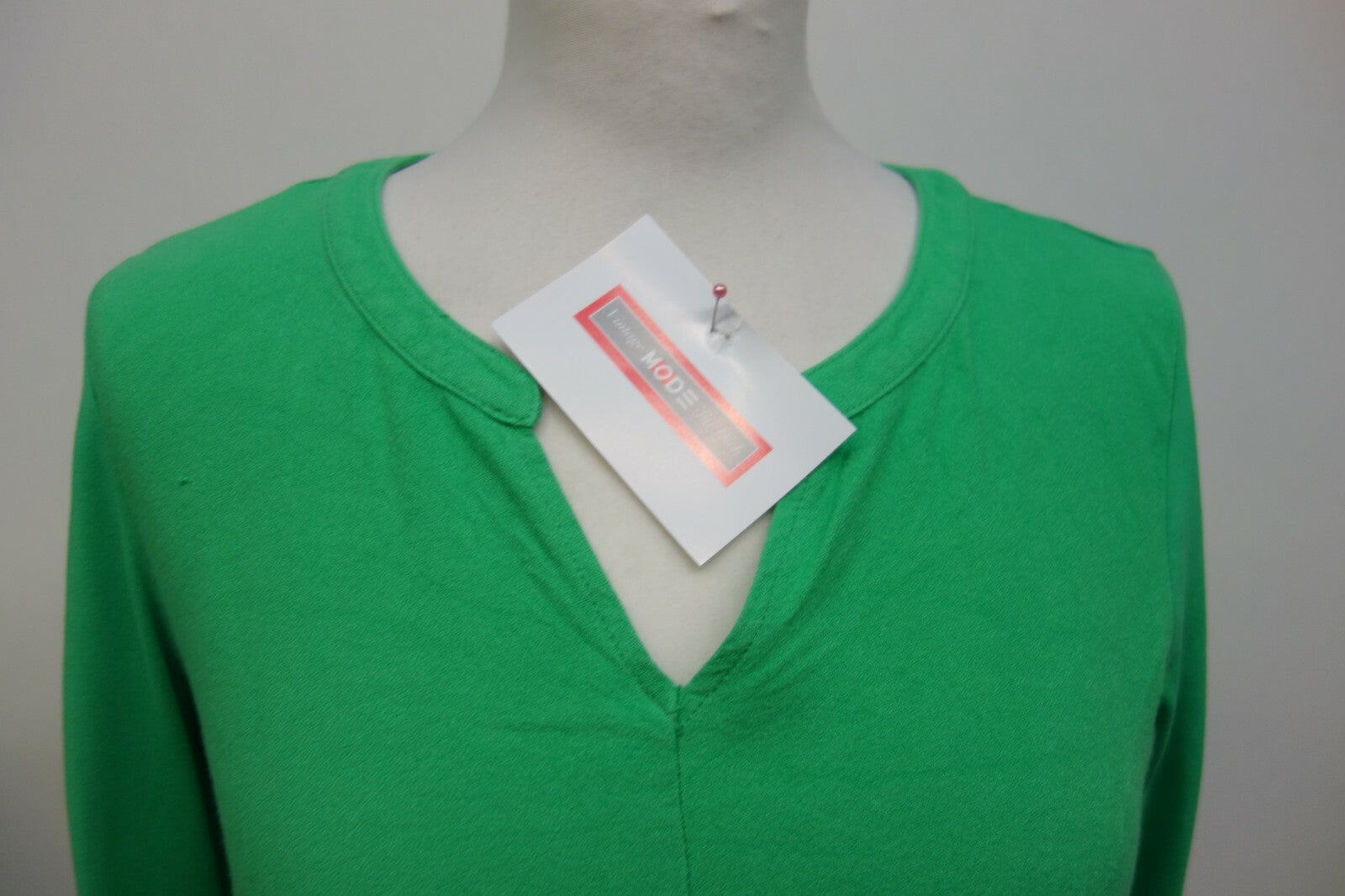 EK0507 Damen Langarmshirt von Street One, grün, Gr. M1