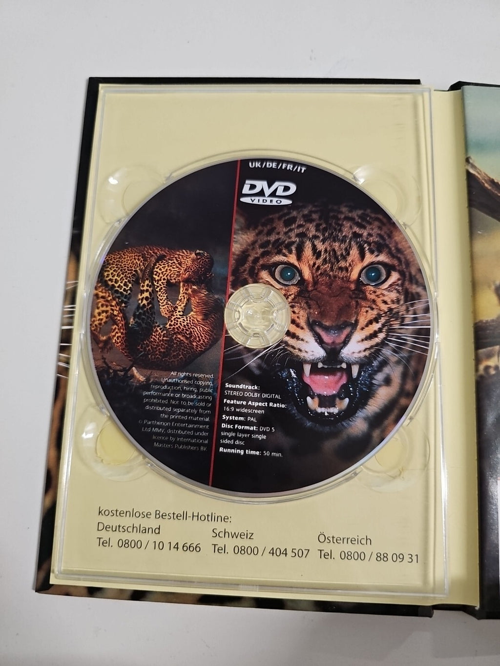 EB1157 DVD & Mini Buch die Superkatze der Kalahari 2