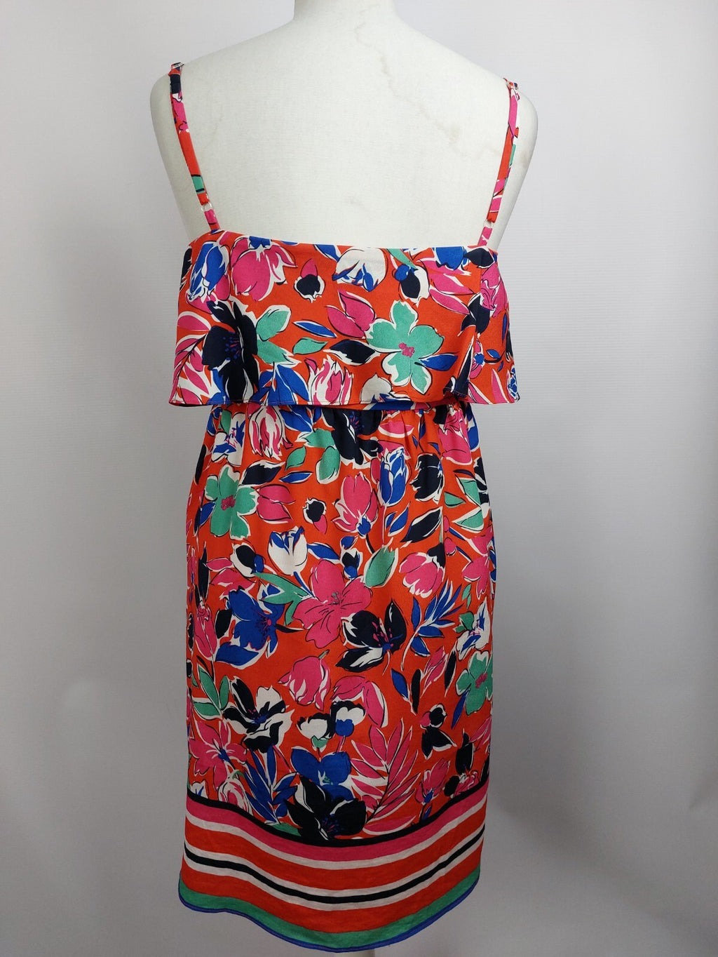 EK4650 Damen Kleid von MJ Queen, rot, Gr.M4