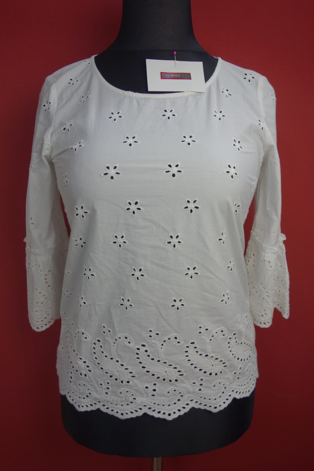 EK2586 Damen Bluse von s.Oliver, weiß, Gr. 360
