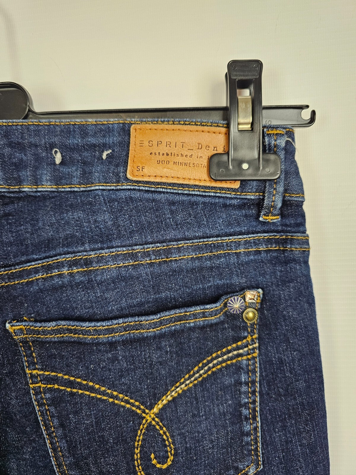 EK5600 Damen Capri Jeans von Esprit, blau, Gr.286