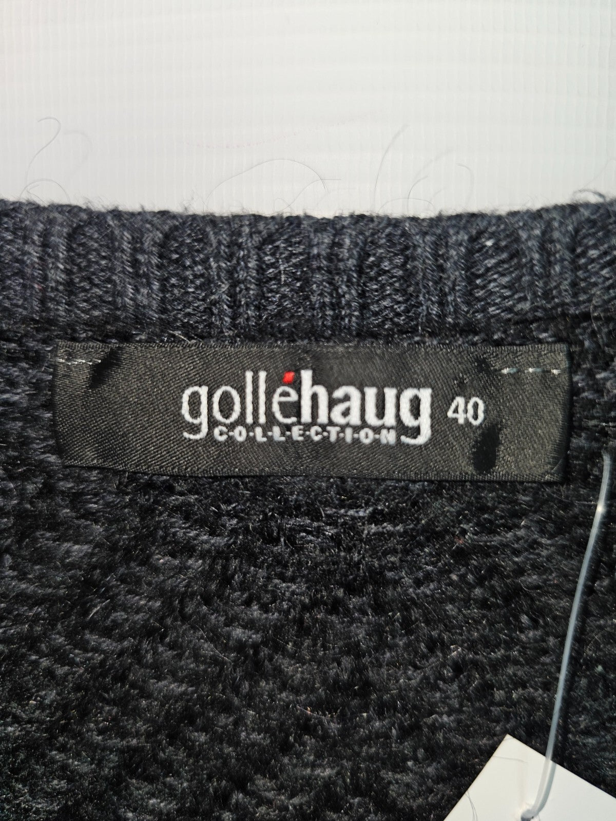 EK2751 Damen Strickjacke von gollehaug, Schwarz, Gr.: 402
