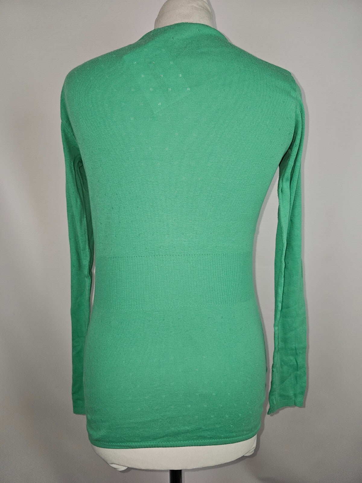 EK3691 Damen Langarmshirt von NoaNoa, grün, Gr.XS4