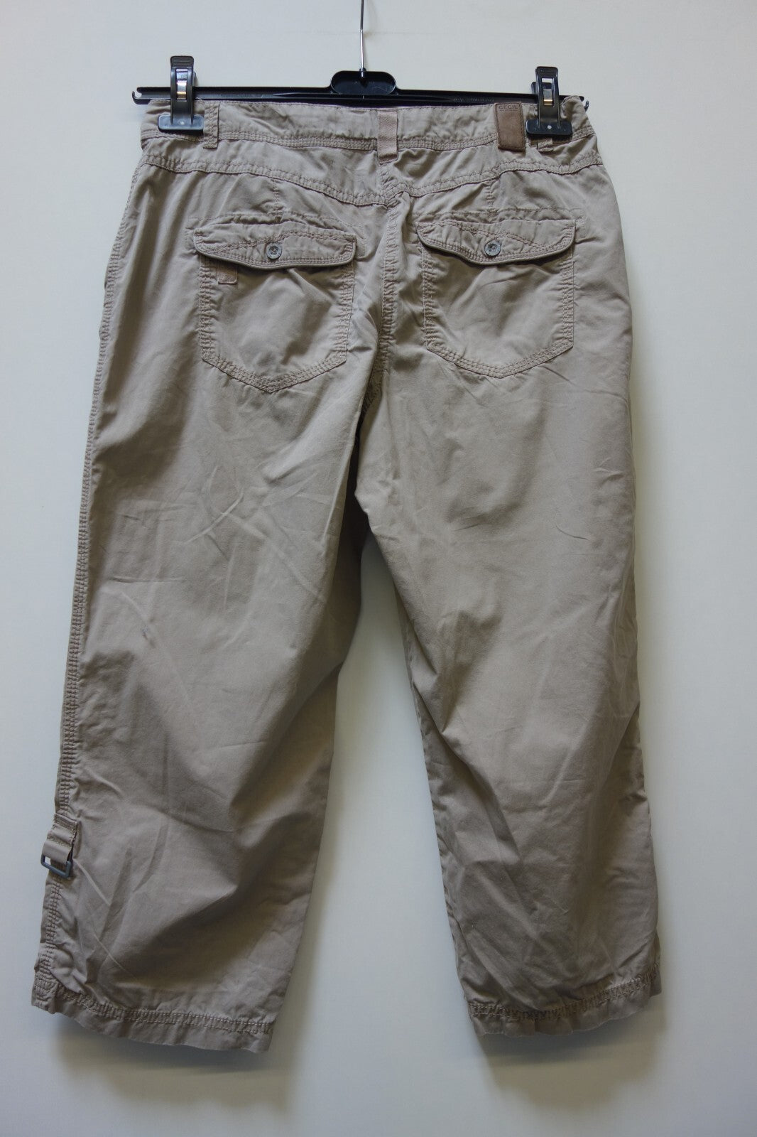 EK2063 Damen Hose von Cecil, beige/grau, Gr. 283