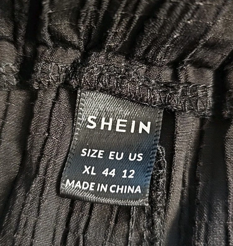EK10931 Damen Hose von SheIn, schwarz, Gr.XL2