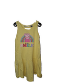 EK3399 Mädchen Kleid von H&M, Gelb, Gr.98/1040