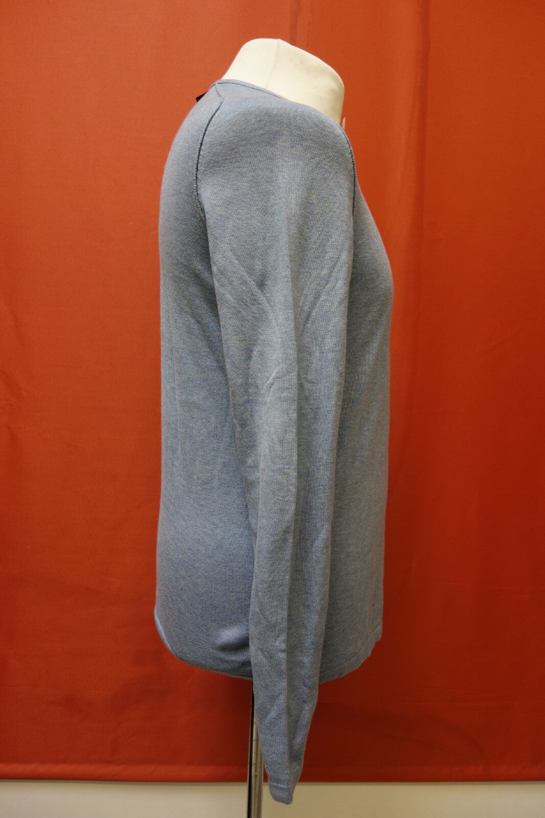 EK0403 Damen Langarmshirt von Hugo Boss, blau, M2