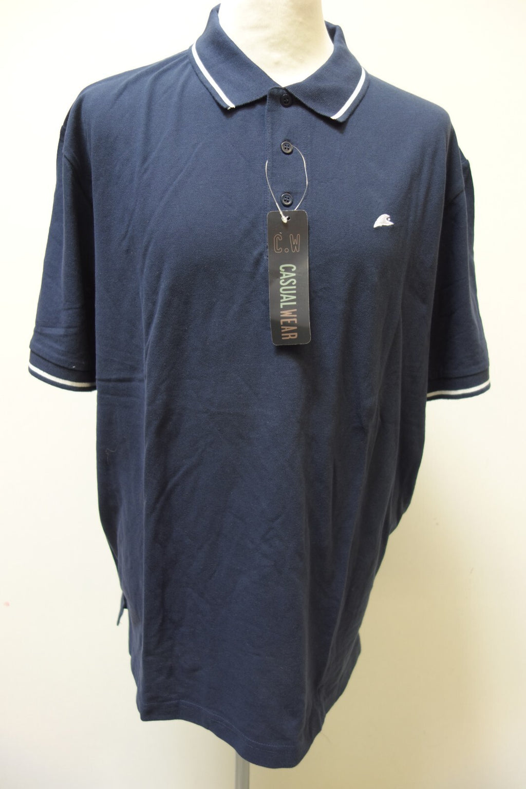 EK1945 Herren Polo von CW, blau, Gr. 60/620