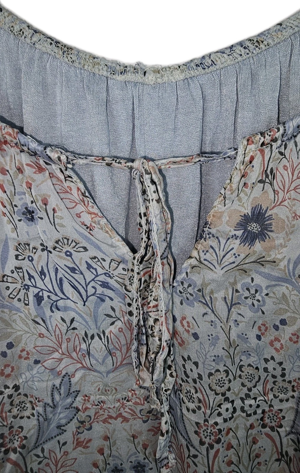 EK8115 Damen Bluse von AWG, blau, Gr.XL1