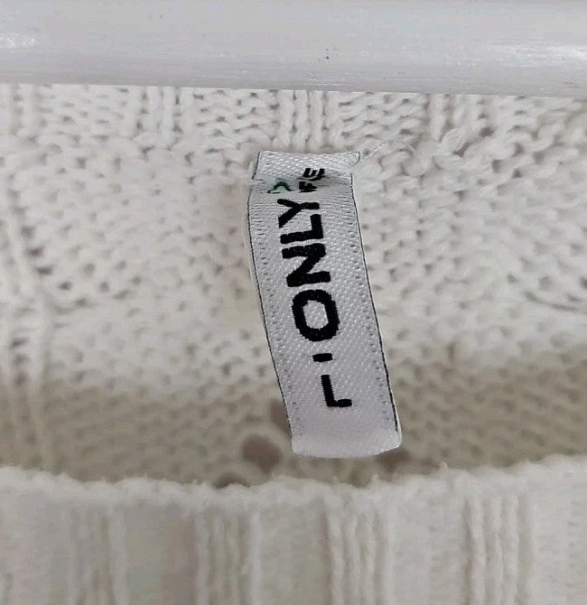 EK9711 Damen Pullover Only Gr.L Weiß1