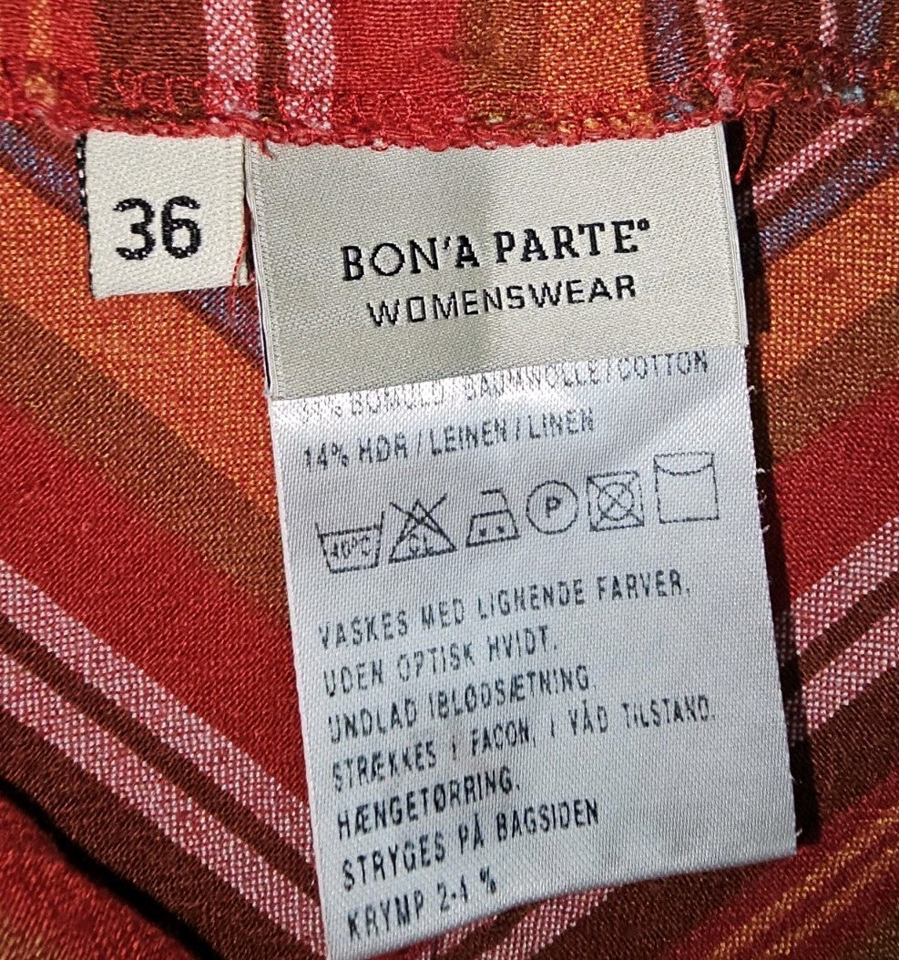 EK10463 Damen Rock von Bon'a Parte, rot-orange, Gr.363