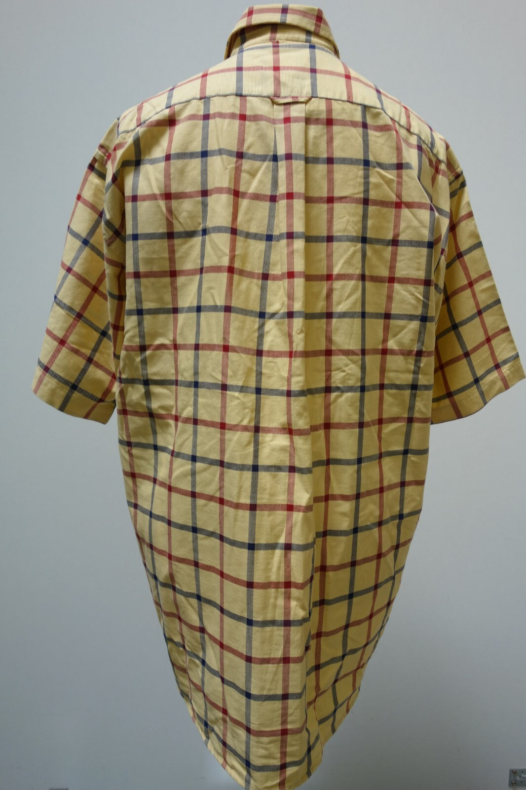 EK1800 Herren Hemd gelb kariert von for Fellows, XL1