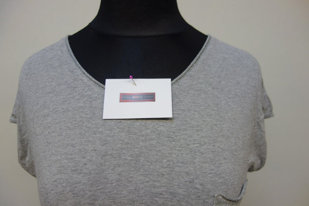 EK2508 Damen T-shirt von Hubert Gaser, grau, Gr.381