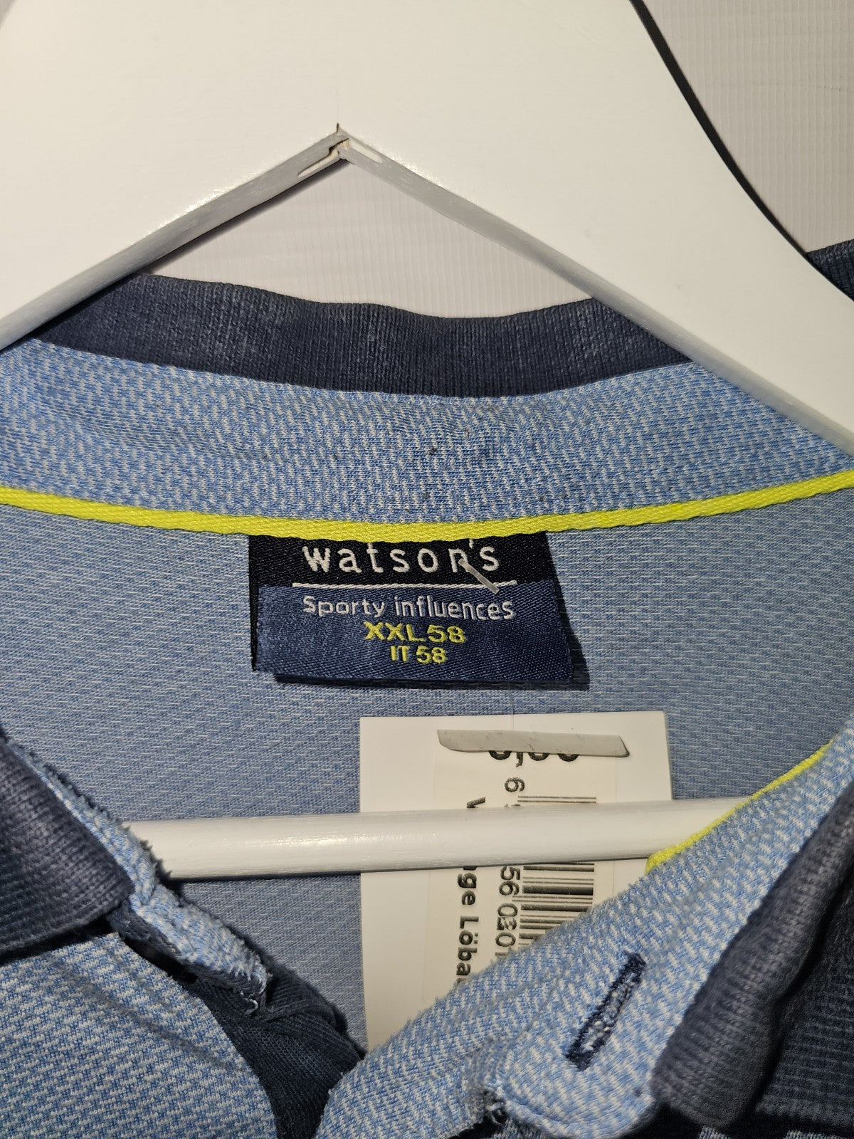 EK8854 Herren Hemd von Watsons, Blau, Gr. XXL1