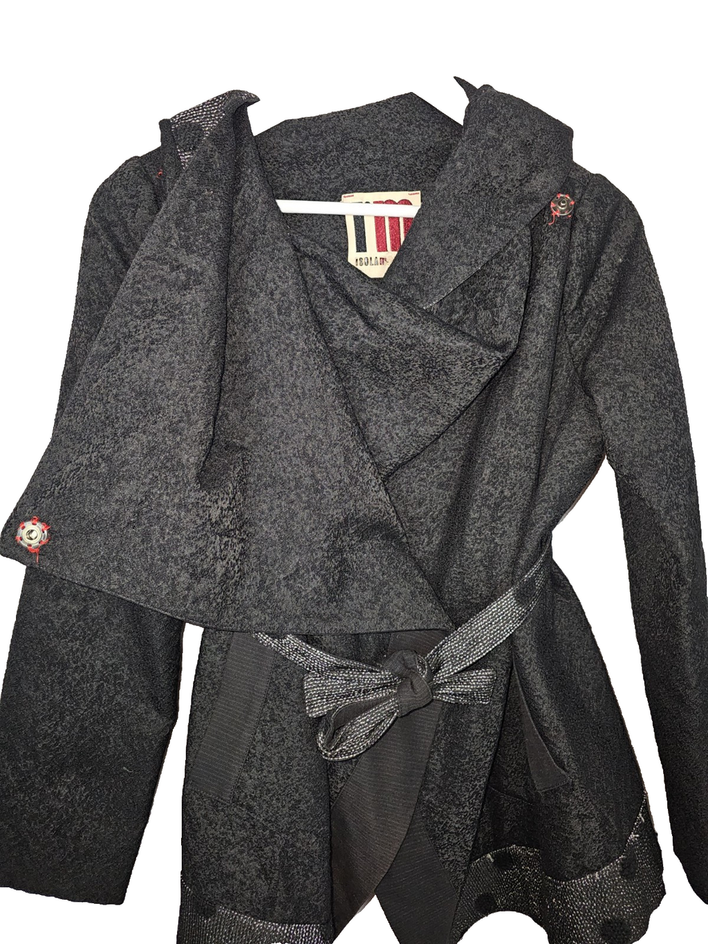 EK7255 Damen Jacke von Isola Merras, schwarz, Gr.382