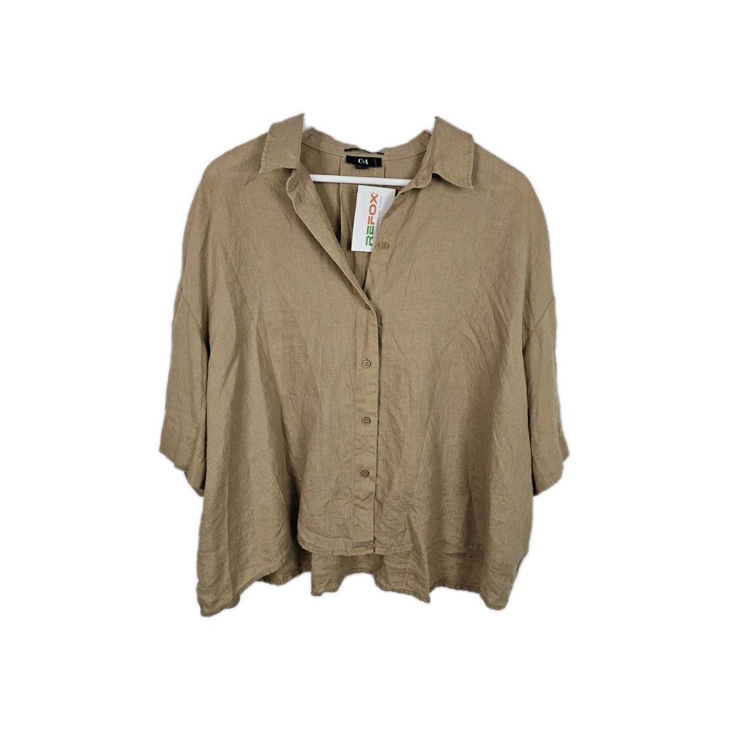 EK10814 Damen T-Shirt C&A Gr.44 Braun0