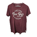EK5094 Herren T-Shirt von Tom Tailor,  Weinrot, Gr. M0