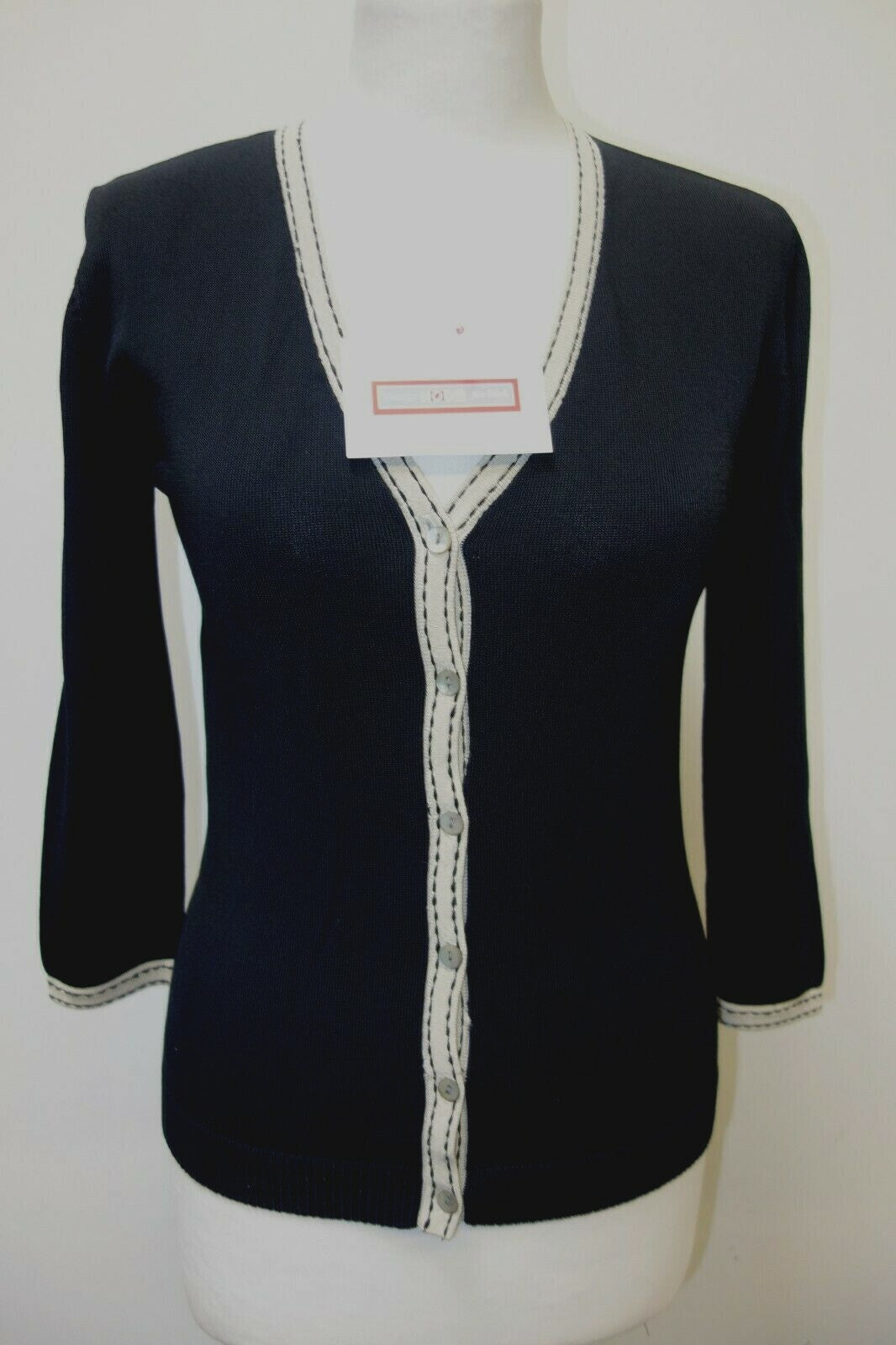 EK0666 Damen Strickjacke von Wallis, Gr.M, schwarz0