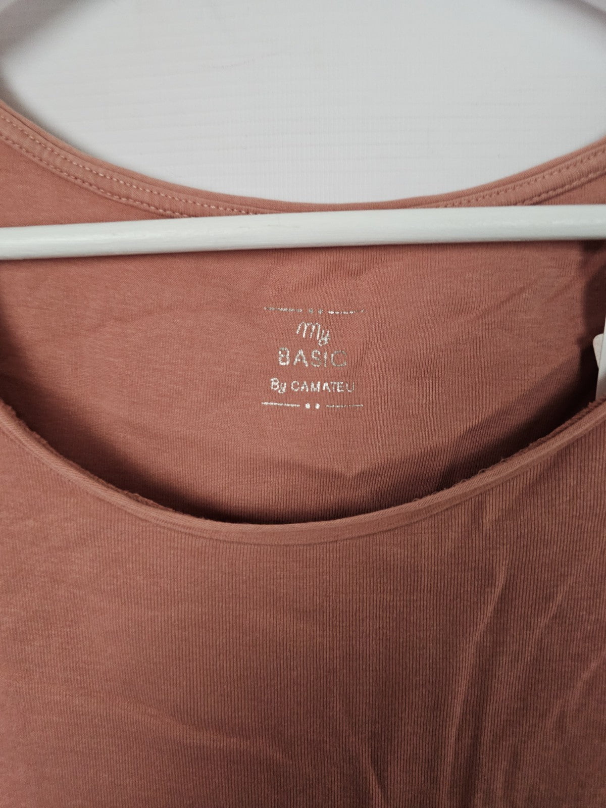 EK8877 Damen Tshirt von Camateu, Altrosa, Gr. Ca S1