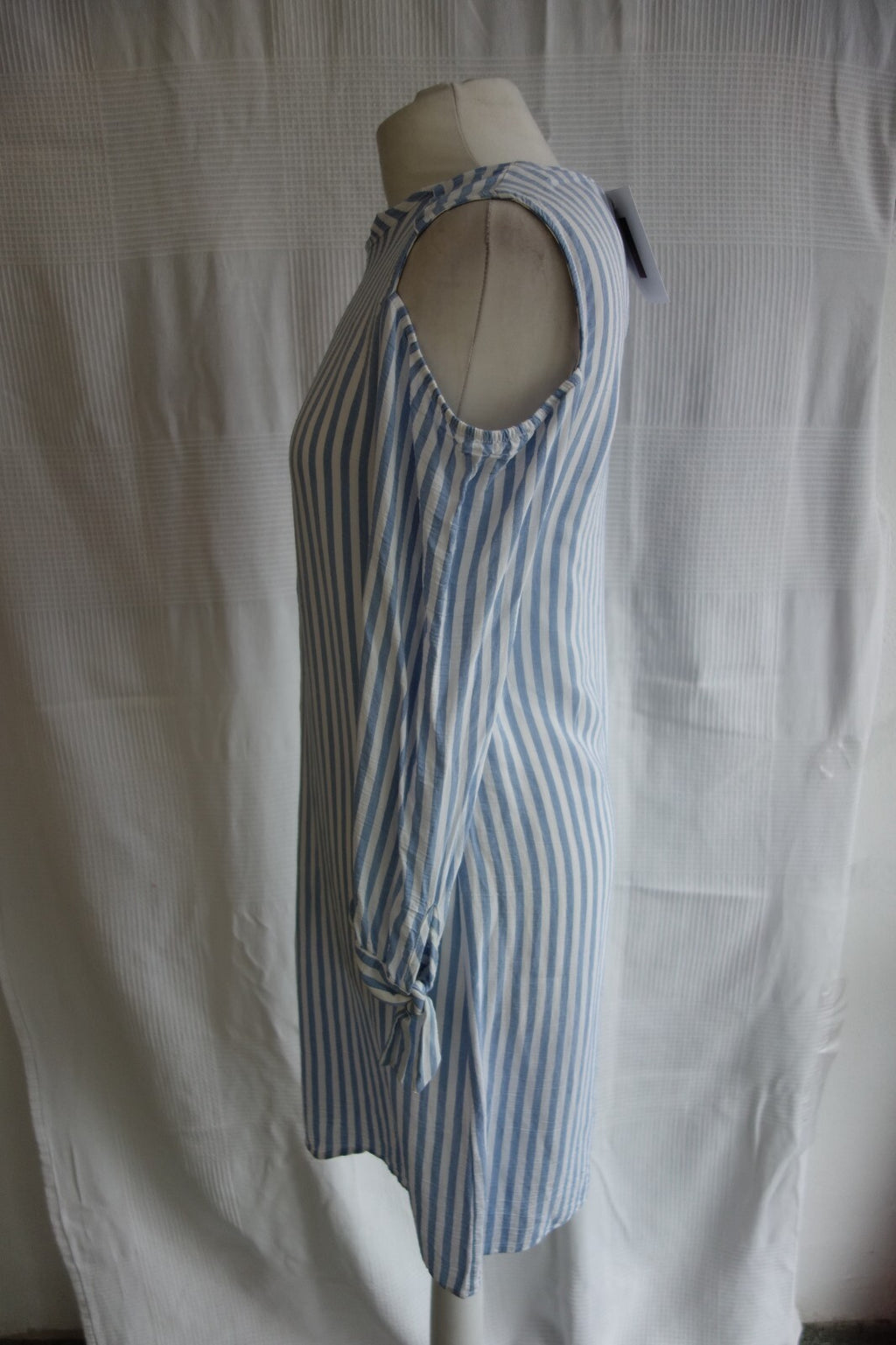 EK1707 Damen Kleid von Esprit, blau/weiß, Gr. 361