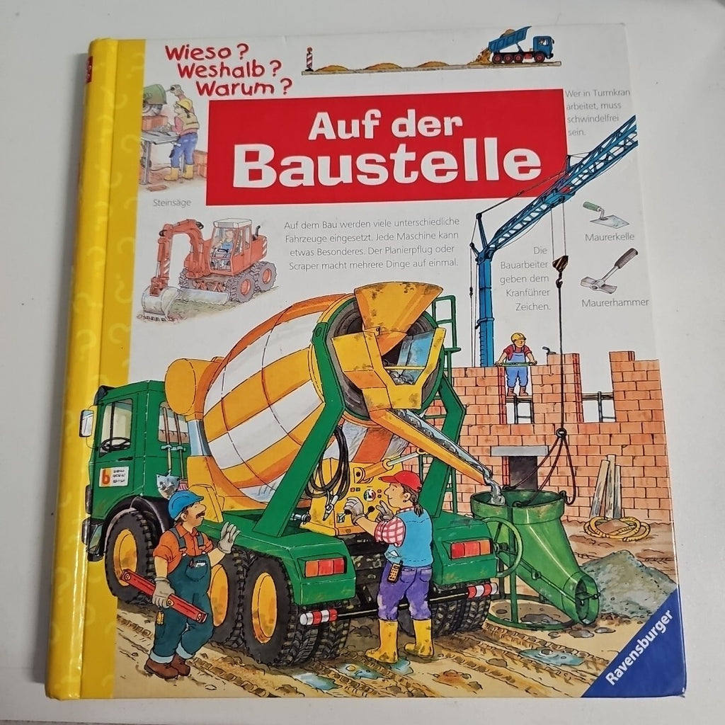 EB2048 Auf der Baustelle von Patricia Mennen (1999, Kartonbuch)0