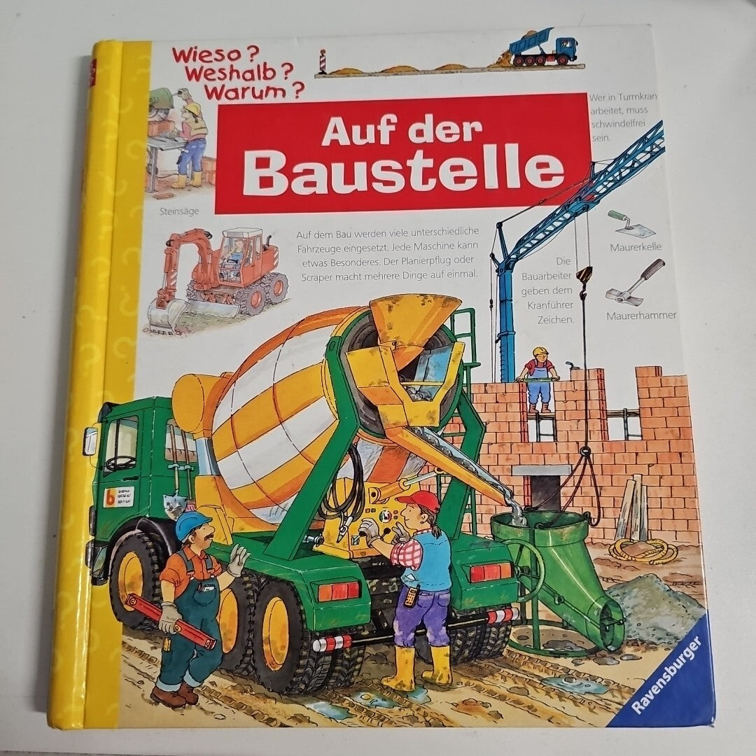 EB2048 Auf der Baustelle von Patricia Mennen (1999, Kartonbuch)0