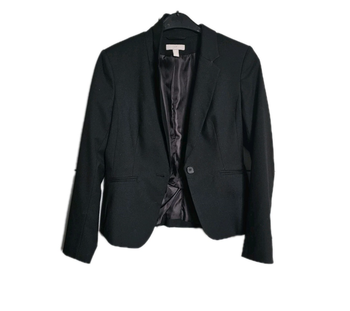 EK1104 Jacke Damen H&M Schwarz 380