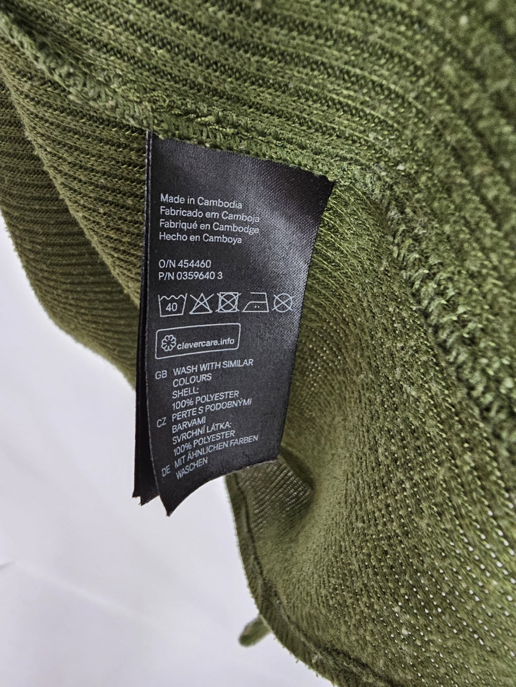 EK8373  Damen Pullover von H&M, Grün, Gr. XS3