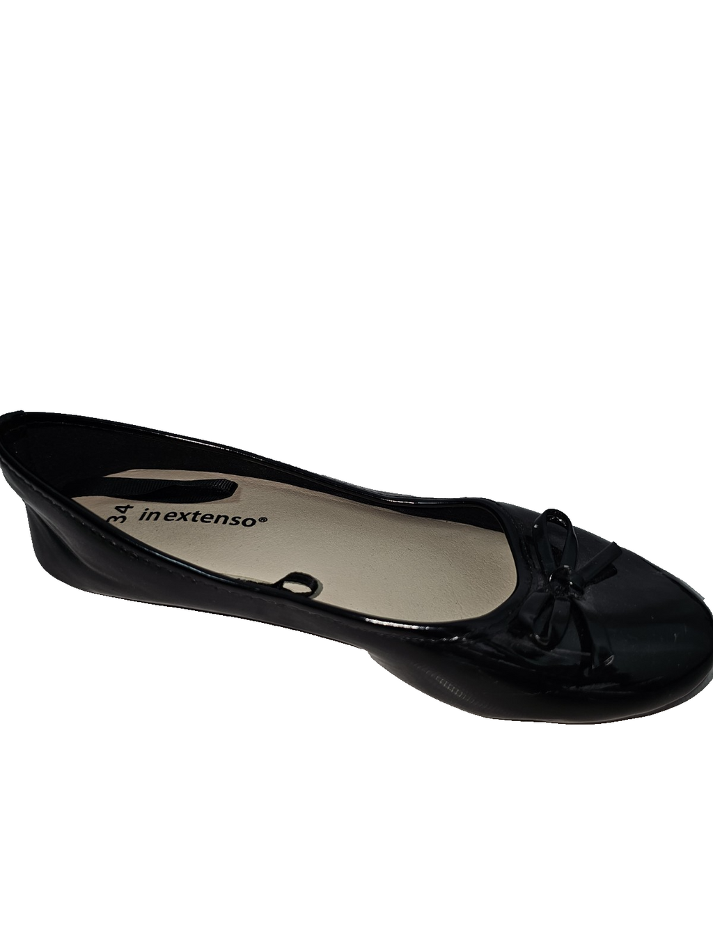 ES735 Damen Ballerina von In Extenso, Schwarz, Gr. 343