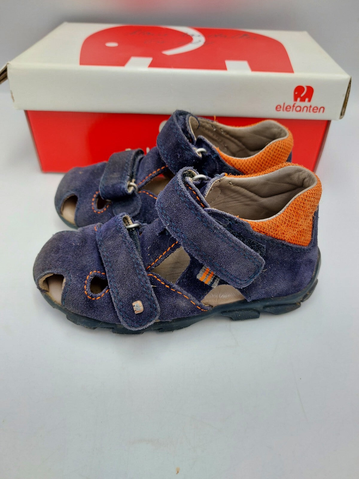 ES0610 Kinder Sandalen von Elefanten, blau, Gr. 241