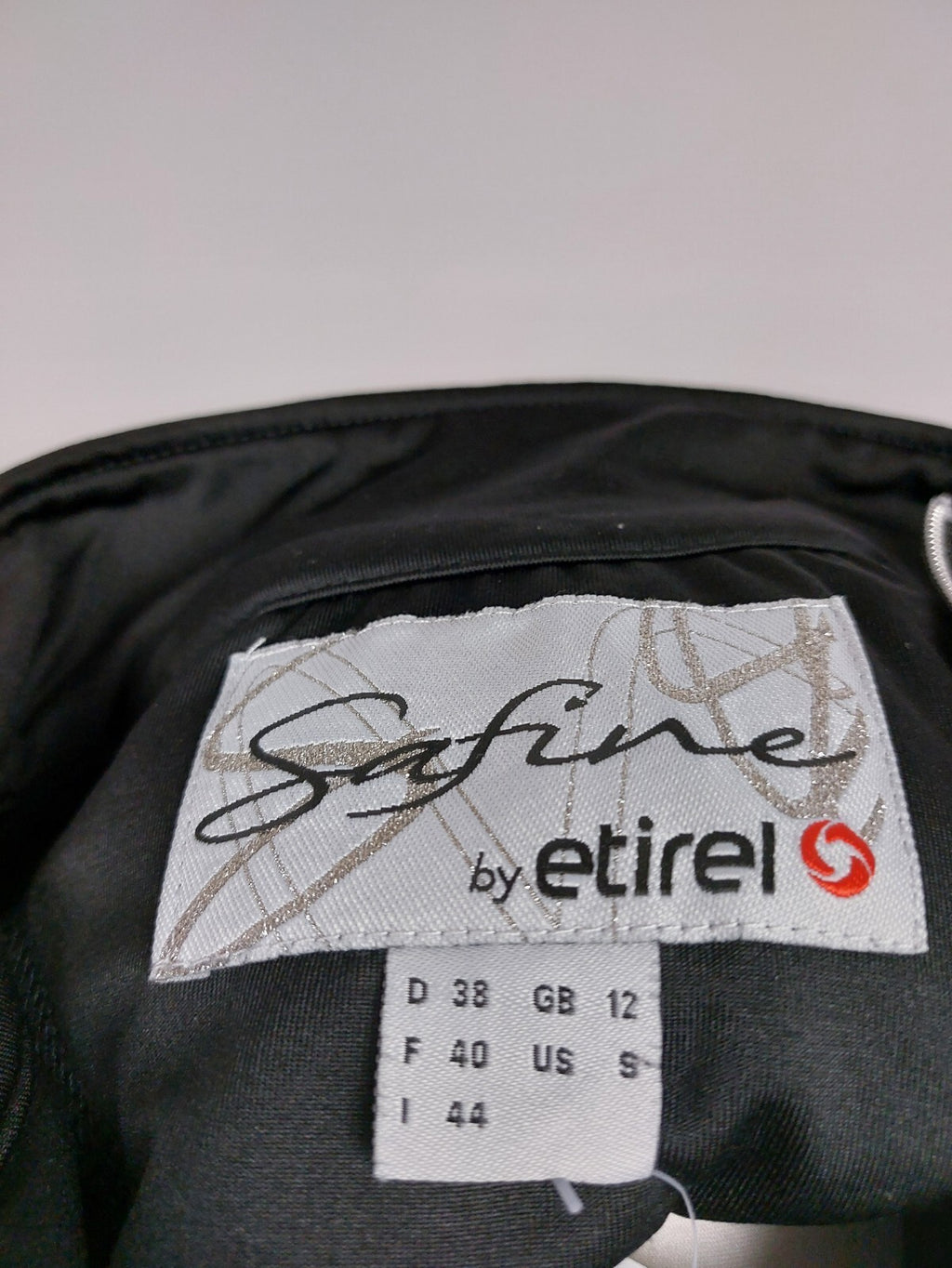 EK1578 Damen Sport Langarmshirt von Safine by Etirel, schwarz, Gr.389
