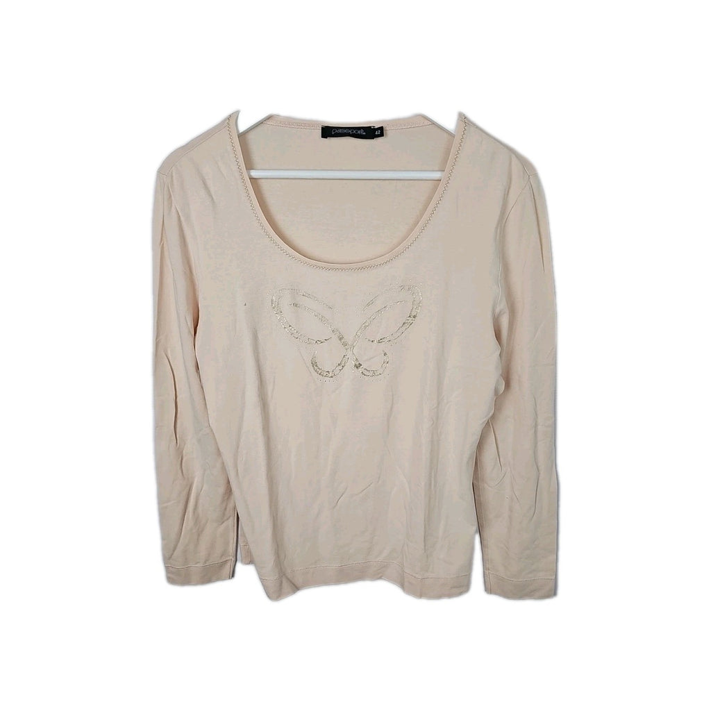 EK9147 Damenshirt Passport Beige Gr.420