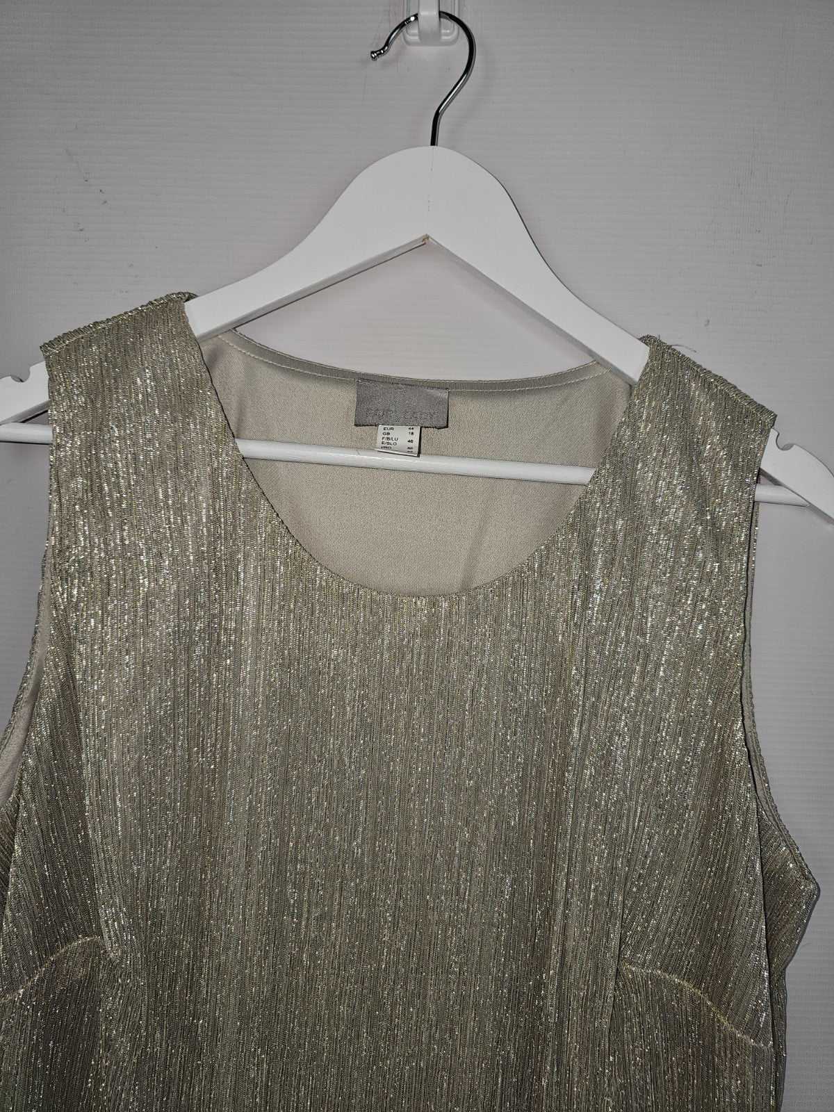 EK7770 Damen Bluse von Fair Lady, Gold, Gr. 441