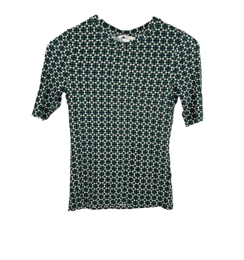 EK8384 Damen Tshirt von H&M, Grün, Gr. XS0