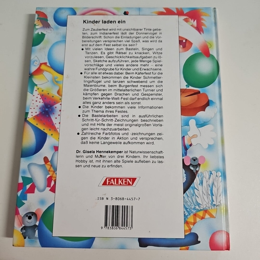 EB1242 Unvergeßliche Kinderfeste von Gisela Hennekemper Falken Verlag1