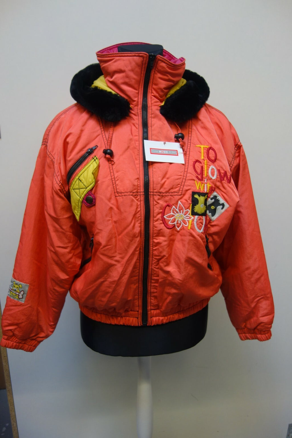 EK1357 Damen Retro Jacke von twins, Gr. S0