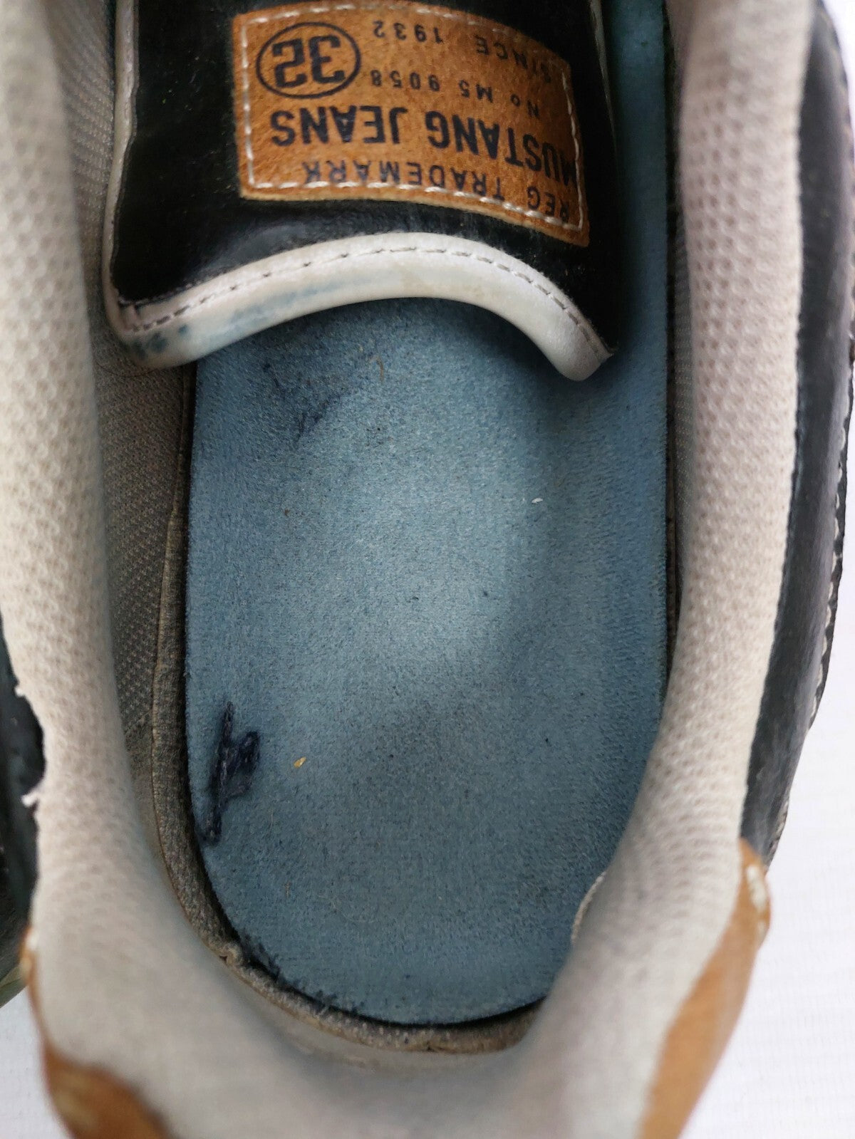 ES0495 Herren Schuhe von Mustang, dunkelgrau, Gr. 466
