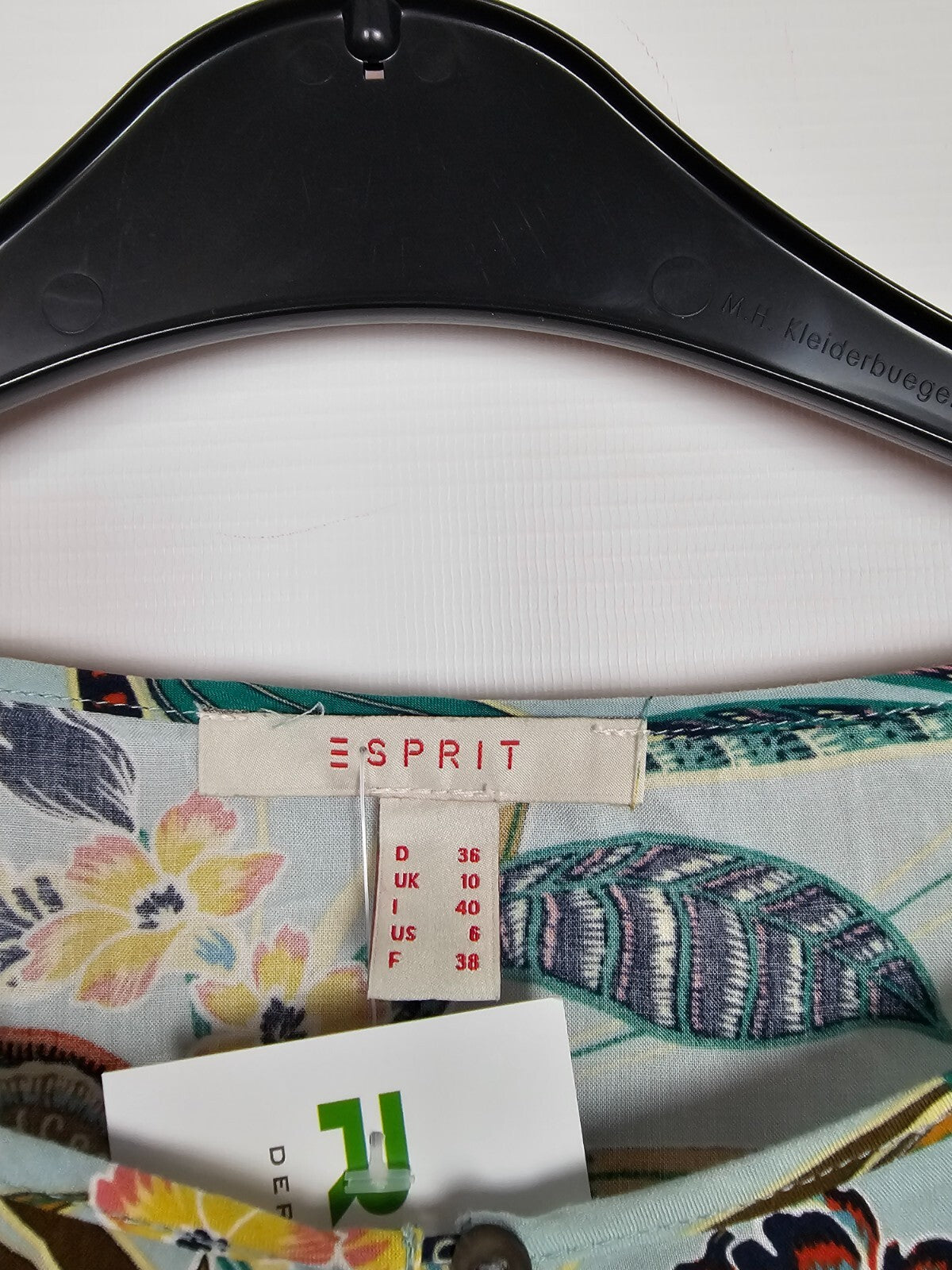 EK6576 Damen Bluse von Esprit, Türkis, Gr.362