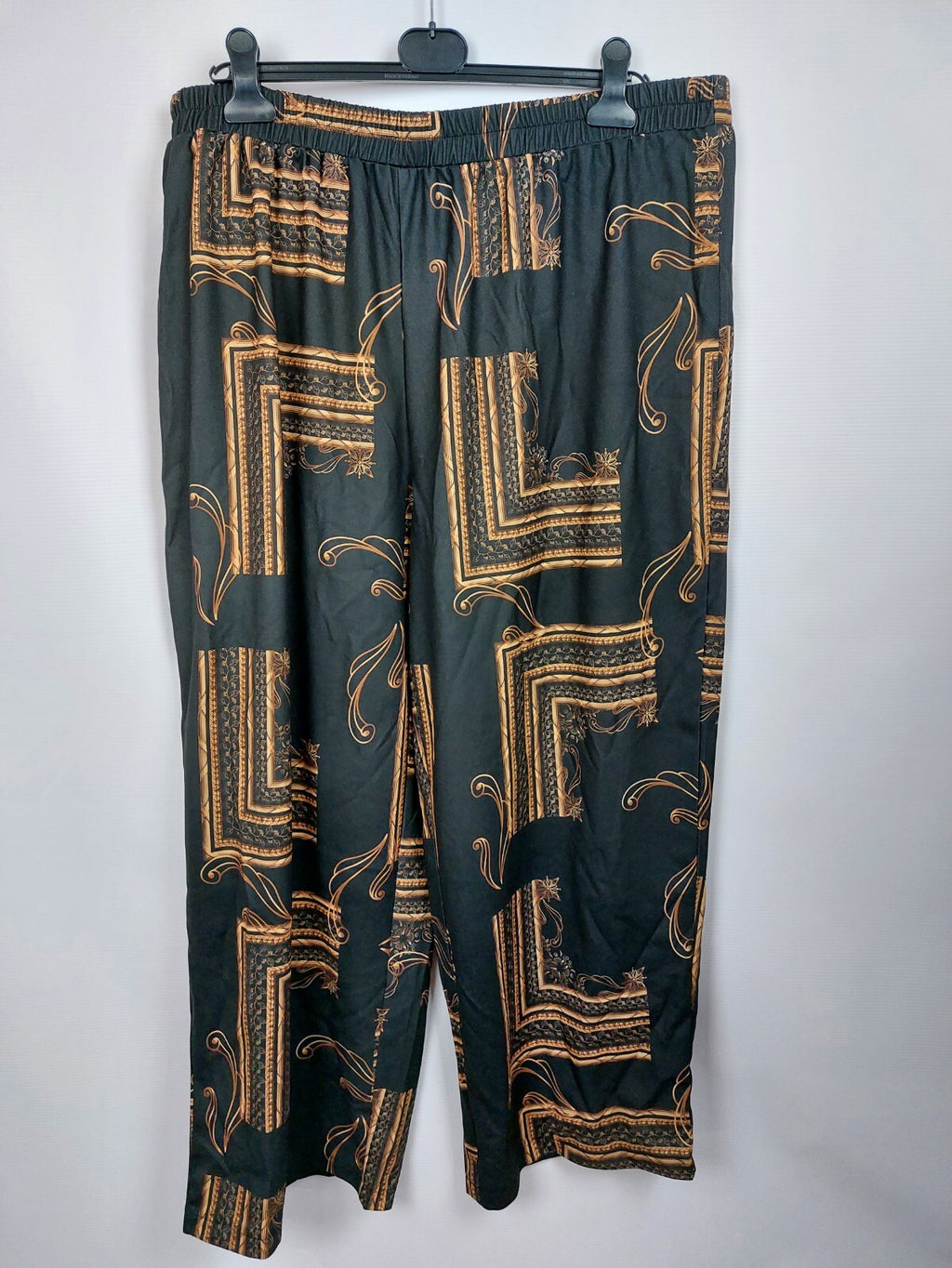 EK9603 Damen 2-Teiler von SheIn, braun/schwarz, Gr. 4XL2